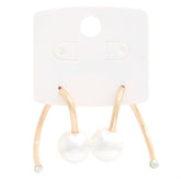 Pearl Bead Metal Earring